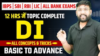 📊 Complete Data Interpretation in 12 Hrs  All Type DI Sets  IBPS  SBI  RBI  Bank Exam 🏦 [upl. by Zakarias130]