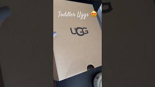 💘Unboxing My Toddler’s Uggs💘 So cute and Comfy uggs unboxing toddler boots [upl. by Ledua]