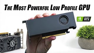 The Fastest Low Profile GPU With The Power You Need RTX A2000 HandsOn [upl. by Lunette]