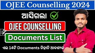 Essential Documents for OJEE Counselling 2024 [upl. by Ardnazxela]