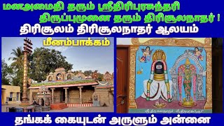 திரிசூலம் ஸ்ரீதிரிபுரசுந்தரி சமேத திரிசூலநாதர் ஆலயம்  Trisulam Tirusulanathar Temple Chennai [upl. by Dame129]