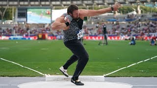 Meeting de Paris 2019  Tomas Walsh avec 2244 m au poids [upl. by Edlun]