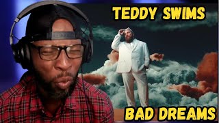 TEDDY SWIMS  BAD DREAMS  POWERFUL EMOTIONAL PERFORMANCE l REACTION amp REVIEW [upl. by Laban]