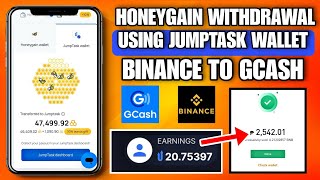 HONEYGAIN APP  HOW TO WITHDRAW FROM HONEYGAIN TO JUMPTASK WALLET TO GCASH  PAANO BA TUTORIAL [upl. by Merritt400]