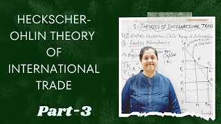 HECKSCHEROHLIN Theory Of International Trade  Theories Of International Trade Part3 [upl. by Sosthina163]