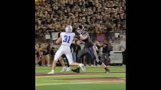 DUKE COMMIT Elliott Schaper 25 sack for Westlake vs Lake Travis 2024 [upl. by Anal333]