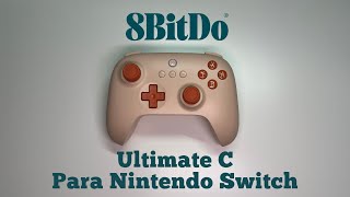 8BitDo Ultimate C Meu novo controle do Nintendo Switch [upl. by Gaut]