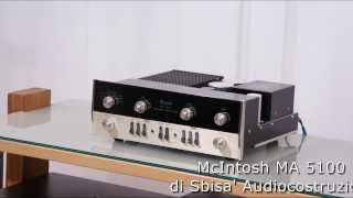 McIntosh Ma 5100 di Sbisa Audiocostruzioni com [upl. by Tse]