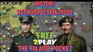 THE FALAISE POCKET  HISTORY RETROSPECTION  World Conquerer 4 Event Normal amp Hard Free to Play [upl. by Nairrad]