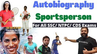 Most Important Autobiographies जीवनी of Sportsperson  Target SSC  Varun Awasthi [upl. by Maryjane273]