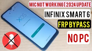 Infinix Smart 6 Frp Bypass Android 11 Latest Security 2024  Infinix X6611B Google Account Remove [upl. by Leahsim]