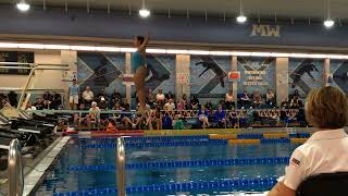 Maine West Girls Diving vs Highland Park  Oct 25 2024 [upl. by Slin]