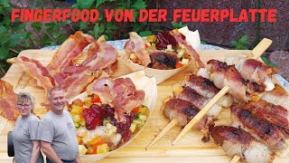 Schneller Fingerfood von der Feuerplatte [upl. by Cirilo331]