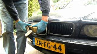 BMW E38 Grill removal without breaking them [upl. by Allekram746]