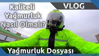 Motosiklet Yağmurluğu Nasıl Olmalı Nelere Dikkat Etmeli  MOTOVLOG  KTM Duke 125 [upl. by Tommi]