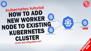 How to Add New Worker Nodes to Existing Kubernetes Cluster [upl. by Dinah36]