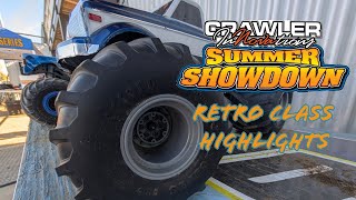 Retro Monster Truck Class Highlights  2024 Nor Cal RC Monster Trucks Not So Summer Showdown [upl. by Nrojb]