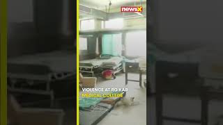 watch  Mob Vandalizes RG Kar Medical College in Kolkata newsx rgkarhospital [upl. by Ab900]