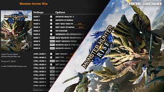 Monster Hunter Rise Trainer  FLiNG  FLiNGTRAiNER [upl. by Cristy847]