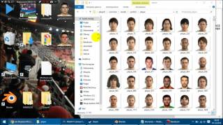 Pes 2017 How to Make Minifaces  Tutorial [upl. by Galliett]