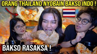 ORANG THAILAND NYOBAIN BAKSO RASAKSA INDONESIA [upl. by Stricklan]