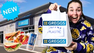 Trying Greggs brand new menu [upl. by Melonie46]