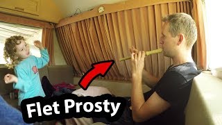 FLET PROSTY w Przyczepie Kempingowej  Jaki ma dźwiek  Vlog 206 [upl. by Assirhc]