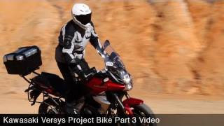 MotoUSA Project Bike Kawasaki Versys Part 3 [upl. by Lede]