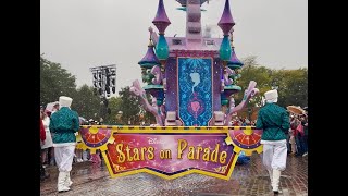 4k Disney Stars On Parade 02102024 Disneyland Paris [upl. by Eixirt]