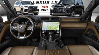 New Lexus LX 2025  INTERIOR Refresh amp Exterior Facelift [upl. by Nnodnarb]