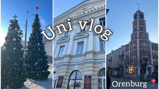 Uni vlog  winter session  Christmas ❄️ Orenburg state medical university [upl. by Jann]