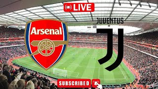 Arsenal w vs Juventus w partido de fútbol en vivo Liga de Campeones Femenina de la UEFA [upl. by Enihpesoj]