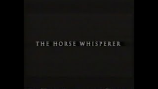 Заклинатель лошадей  The Horse Whisperer 1998 VHS трейлер [upl. by Julio949]