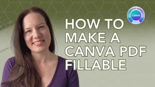 How to make your Canva designed PDFs fillable [upl. by Johm]