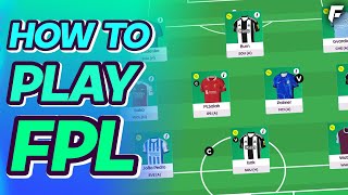 HOW TO PLAY FPL  Fantasy Premier League Guide  BEGINNERS GUIDE [upl. by Minsk457]