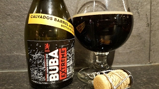 Browar Szałpiw Buba Extreme Calvados Barrel Aged Quadrupel Eisbock  Polish Craft Beer Review [upl. by Aniz]