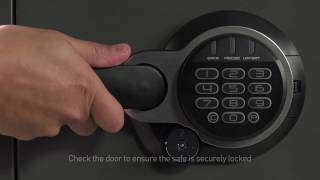 How to Open a Sentry®Safe Electonic Lock and Dual Key Fire Safe [upl. by Lear966]