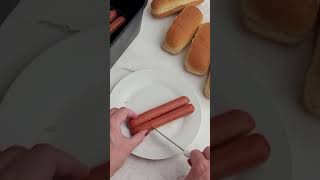 Easy Air Fryer Hot Dogs with Toasted Buns [upl. by Anelec]