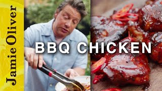 How to Cook Delicious BBQ Chicken  Jamie Oliver [upl. by Ennadroj]