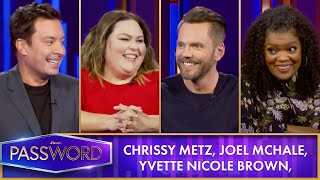 Passwords AllStar Celeb Finale with Chrissy Metz Yvette Nicole Brown Joel McHale amp Jimmy Fallon [upl. by Daeriam]