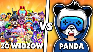 PANDA VS 20 WIDZÓW [upl. by Millan477]