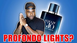 Giorgio Armani Acqua Di Gio Profondo Lights Unboxing First Impressions 2021  Men’s Cologne Review [upl. by Powers]