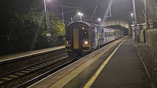 Trains at Cramlington 8th November 2024 [upl. by Bollay]