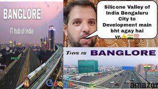 Pakistani Reaction on Bengaluru City  Silicon Valley of India  IT Hub of India  karnataka [upl. by Dash]