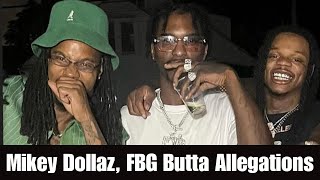 Mikey Dollaz Allegedly Took FBG Butta Chains After Altercation [upl. by Azaleah]