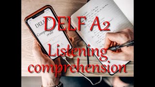 DELF A2 listening comprehension with answers  part 1 [upl. by Ydaj]