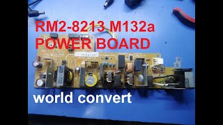 How to repair hp laser jet M130fw printer power supply Rm28213 world convert [upl. by Aihsiym]