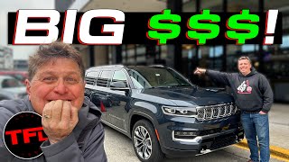 This Grand Wagoneer Is the Largest and Most Luxurious Jeep You Can BuyBut Itll Cost You BIG [upl. by Berlinda783]