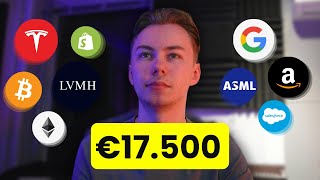 Mijn €17500 Groei Portfolio Als 22jarige Belegger [upl. by Hayott]