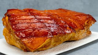 I dont fry pork belly anymore This oven recipe is fantastic [upl. by Ecinehs]